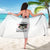 Warning My Mouth Messy Bun Sarong - Wonder Print Shop