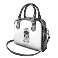 warning-my-mouth-messy-bun-shoulder-handbag