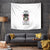 Warning My Mouth Messy Bun Tapestry - Wonder Print Shop