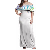 I Try To Avoid Drama Sugar Skull Colorful Family Matching Off Shoulder Maxi Dress and Hawaiian Shirt - Wonder Print Shop