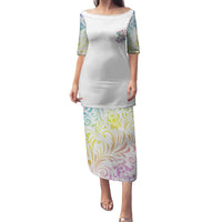 I Try To Avoid Drama Sugar Skull Colorful Family Matching Puletasi Dress and Hawaiian Shirt - Wonder Print Shop