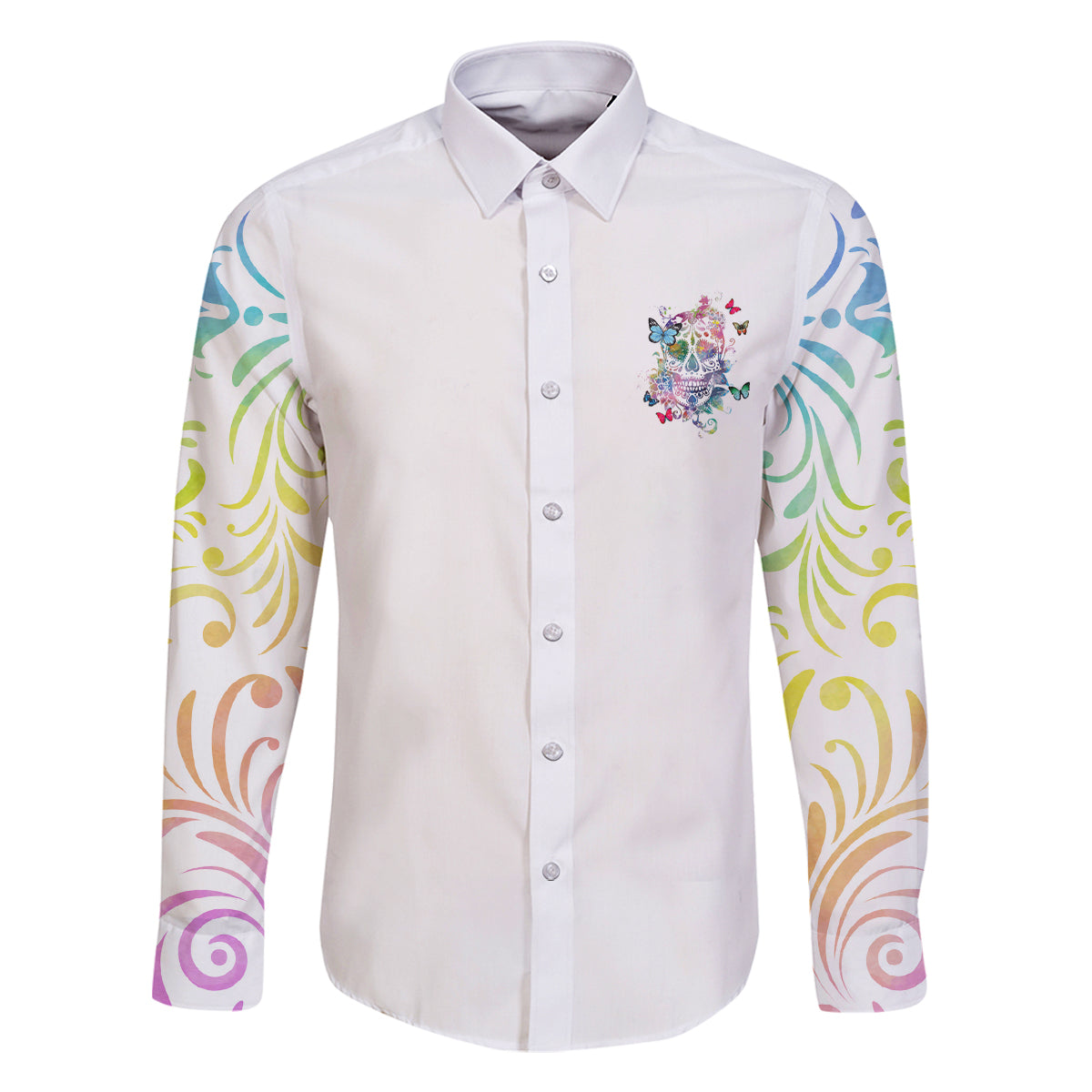 I Try To Avoid Drama Sugar Skull Colorful Family Matching Tank Maxi Dress and Hawaiian Shirt - Wonder Print Shop