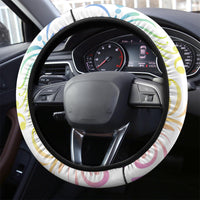 I Try To Avoid Drama Sugar Skull Colorful Steering Wheel Cover - Wonder Print Shop