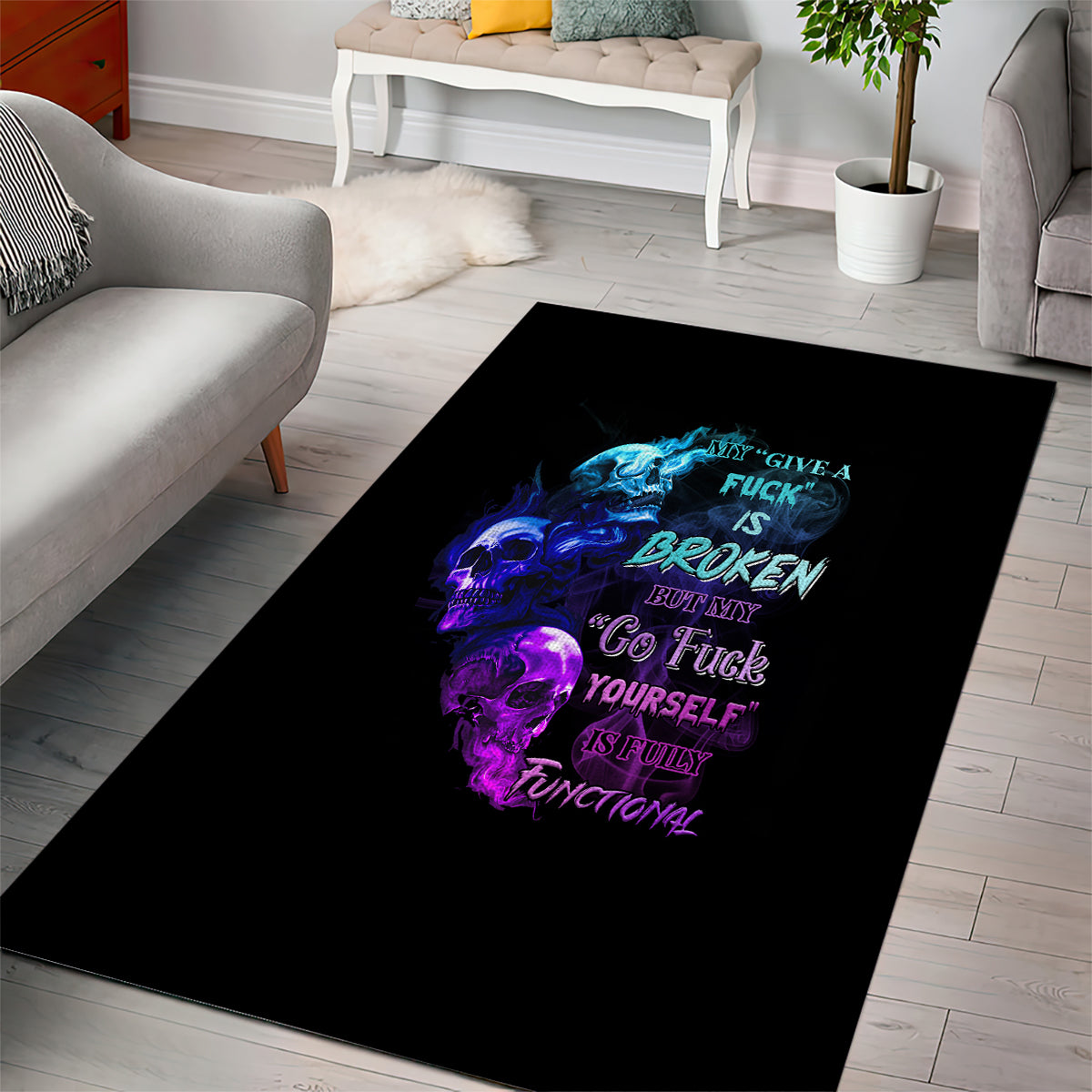 My Give A F Is Broken All Area Rug - Wonder Print Shop