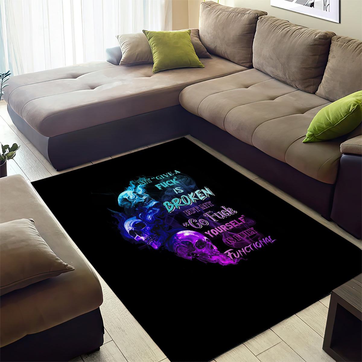 My Give A F Is Broken All Area Rug - Wonder Print Shop