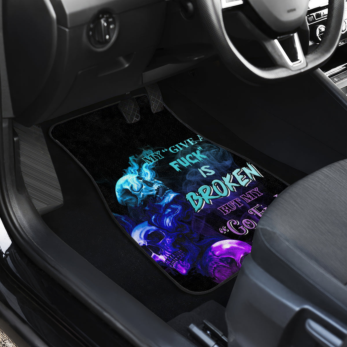 My Give A F Is Broken All Car Mats - Wonder Print Shop