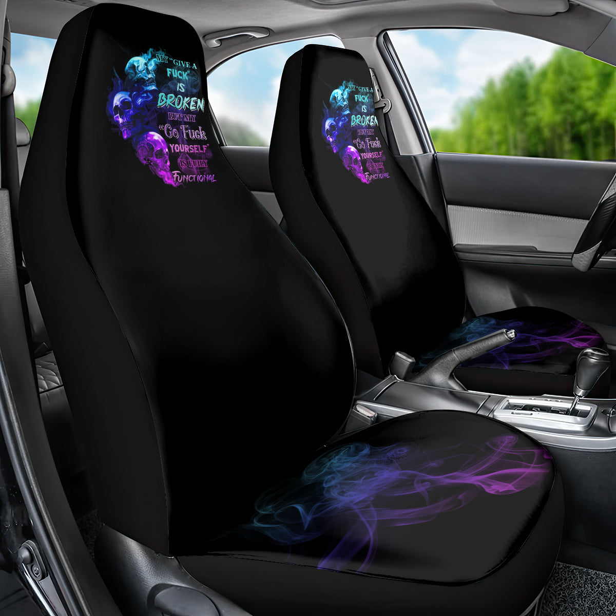My Give A F Is Broken All Car Seat Cover - Wonder Print Shop