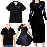 My Give A F Is Broken All Family Matching Long Sleeve Bodycon Dress and Hawaiian Shirt - Wonder Print Shop