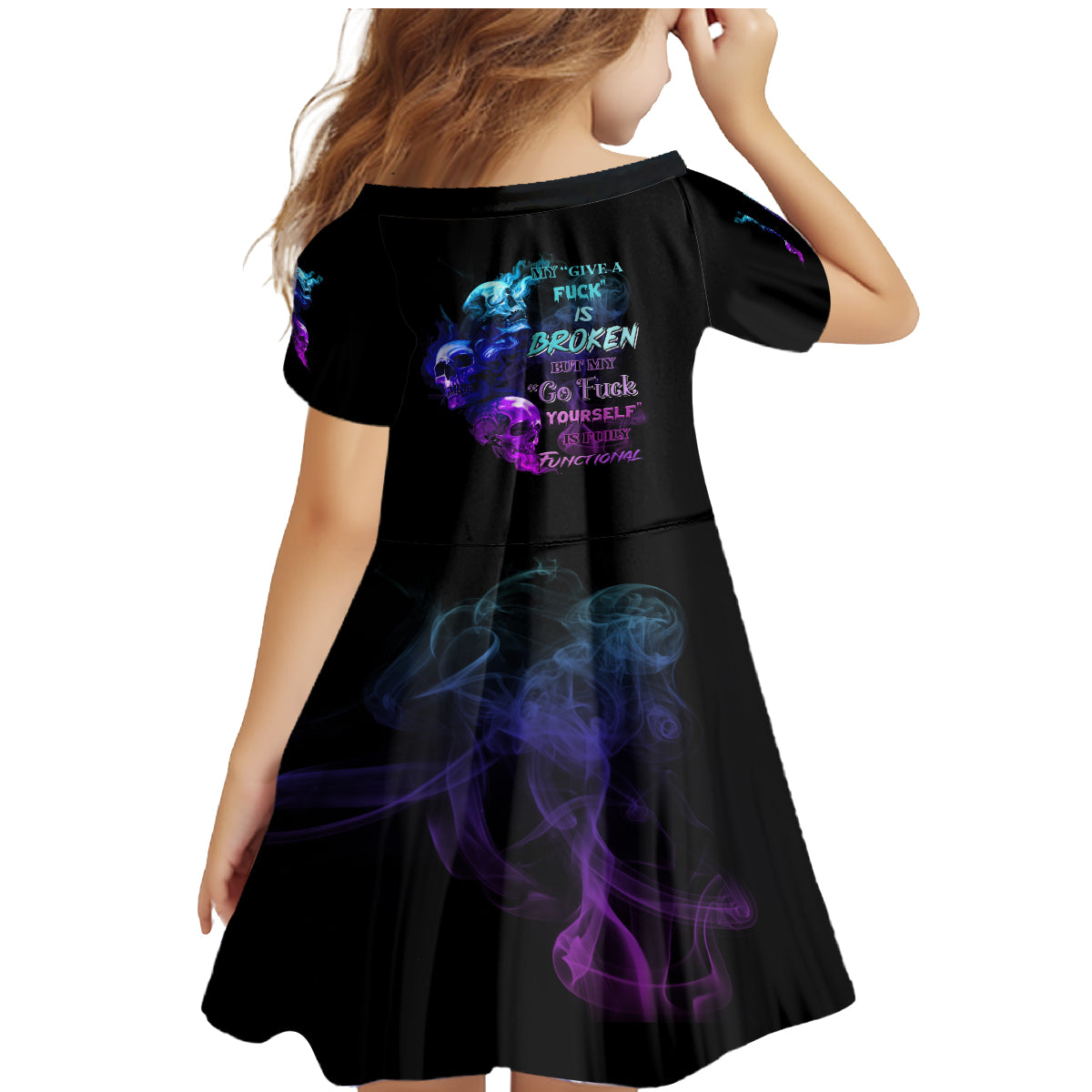 My Give A F Is Broken All Family Matching Mermaid Dress and Hawaiian Shirt - Wonder Print Shop