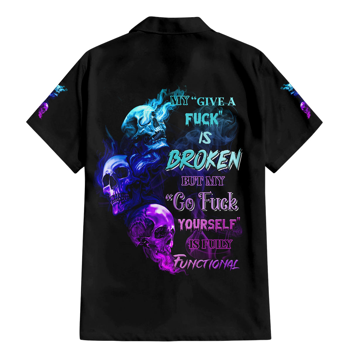 My Give A F Is Broken All Family Matching Mermaid Dress and Hawaiian Shirt - Wonder Print Shop