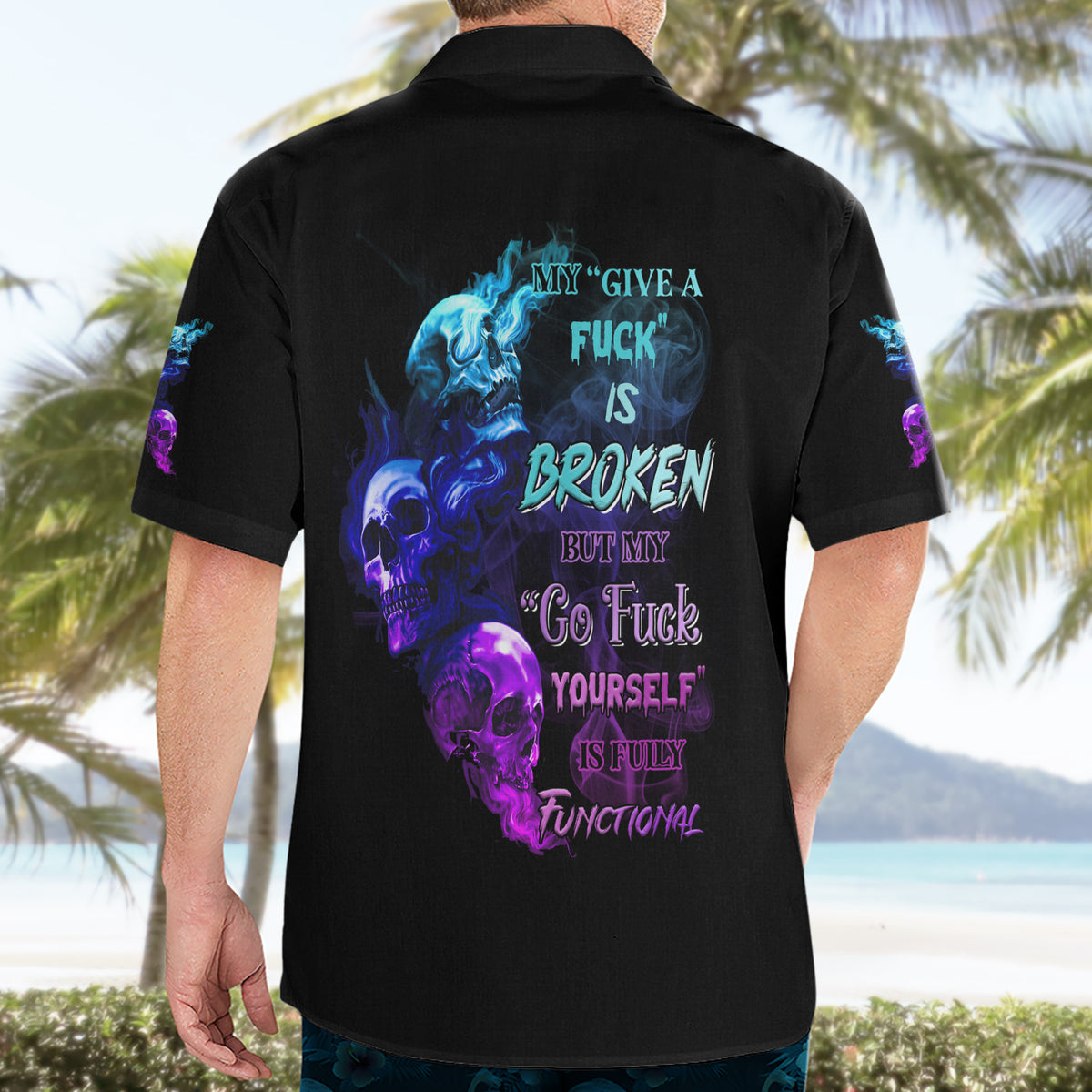 My Give A F Is Broken All Hawaiian Shirt - Wonder Print Shop
