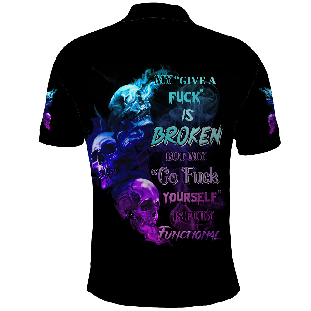 My Give A F Is Broken All Polo Shirt - Wonder Print Shop