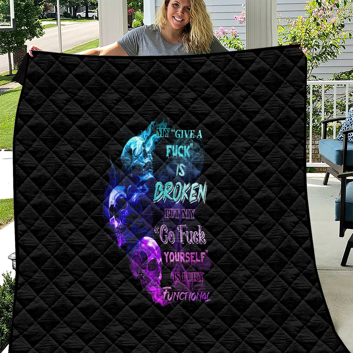 My Give A F Is Broken All Quilt - Wonder Print Shop