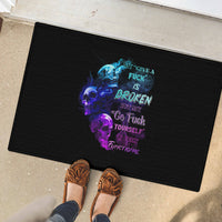 My Give A F Is Broken All Rubber Doormat - Wonder Print Shop