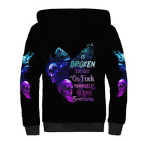 My Give A F Is Broken All Sherpa Hoodie - Wonder Print Shop