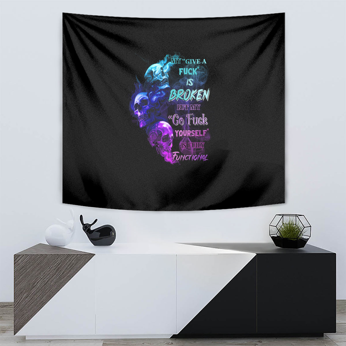 My Give A F Is Broken All Tapestry - Wonder Print Shop