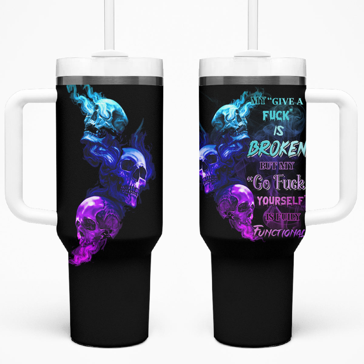 My Give A F Is Broken All Tumbler With Handle - Wonder Print Shop