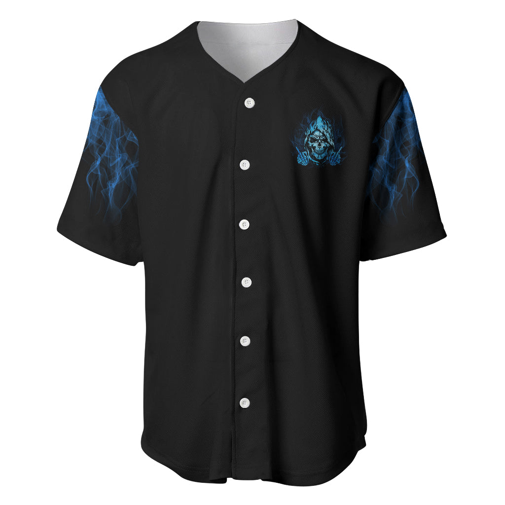 My Demons Out To Play Skull Baseball Jersey - Wonder Print Shop
