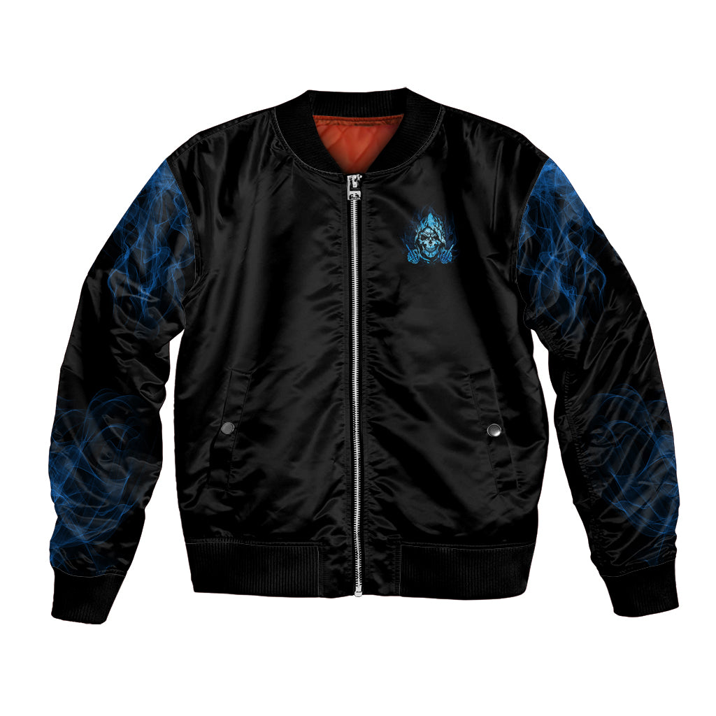 My Demons Out To Play Skull Bomber Jacket - Wonder Print Shop
