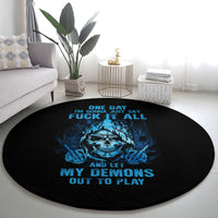 my-demons-out-to-play-skull-round-carpet