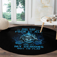 my-demons-out-to-play-skull-round-carpet