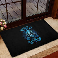 My Demons Out To Play Skull Rubber Doormat - Wonder Print Shop