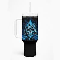 My Demons Out To Play Skull Tumbler With Handle - Wonder Print Shop
