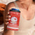 Bahrain Christmas 4 in 1 Can Cooler Tumbler with Pearl Shell Design Red Snowflake Pattern and Holiday Lights - Wonder Print Shop