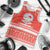 Bahrain Christmas Men Tank Top with Pearl Shell Design Red Snowflake Pattern and Holiday Lights - Wonder Print Shop