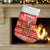 Bahrain Christmas Stocking with Santa Riding Camel Red Geometric Pattern and Festive Design - Wonder Print Shop