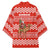 Bahrain Christmas Kimono with Santa Riding Camel Red Geometric Pattern and Festive Design - Wonder Print Shop