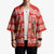 Bahrain Christmas Kimono with Santa Riding Camel Red Geometric Pattern and Festive Design - Wonder Print Shop