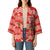 Bahrain Christmas Kimono with Santa Riding Camel Red Geometric Pattern and Festive Design - Wonder Print Shop