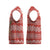 Bahrain Christmas Knitted V-Neck Vest with Santa Riding Camel Red Geometric Pattern and Festive Design - Wonder Print Shop
