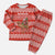 Bahrain Christmas Pajama Set with Santa Riding Camel Red Geometric Pattern and Festive Design - Wonder Print Shop
