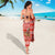 Bahrain Christmas Sarong with Santa Riding Camel Red Geometric Pattern and Festive Design - Wonder Print Shop