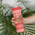 Bahrain Christmas Skinny Tumbler with Santa Riding Camel Red Geometric Pattern and Festive Design - Wonder Print Shop