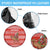 Bahrain Christmas Spare Tire Cover with Santa Riding Camel Red Geometric Pattern and Festive Design - Wonder Print Shop