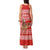 Bahrain Christmas Tank Maxi Dress with Santa Riding Camel Red Geometric Pattern and Festive Design - Wonder Print Shop