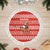 Bahrain Christmas Tree Skirt with Santa Riding Camel Red Geometric Pattern and Festive Design - Wonder Print Shop