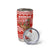 Bahrain Christmas Tumbler Cup with Santa Riding Camel Red Geometric Pattern and Festive Design - Wonder Print Shop