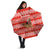 Bahrain Christmas Umbrella with Santa Riding Camel Red Geometric Pattern and Festive Design - Wonder Print Shop