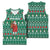 Bangladesh Christmas Basketball Jersey with Santa Claus in Traditional Outfit Snowman and Tree Pattern - Wonder Print Shop