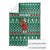 Bangladesh Christmas Blanket with Santa Claus in Traditional Outfit Snowman and Tree Pattern - Wonder Print Shop