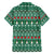 Bangladesh Christmas Family Matching Off The Shoulder Long Sleeve Dress and Hawaiian Shirt with Santa Claus in Traditional Outfit Snowman and Tree Pattern - Wonder Print Shop