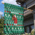 Bangladesh Christmas Garden Flag with Santa Claus in Traditional Outfit Snowman and Tree Pattern - Wonder Print Shop