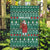 Bangladesh Christmas Garden Flag with Santa Claus in Traditional Outfit Snowman and Tree Pattern - Wonder Print Shop