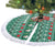 Bangladesh Christmas Tree Skirt with Santa Claus in Traditional Outfit Snowman and Tree Pattern - Wonder Print Shop