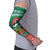 Bangladesh Christmas Arm Sleeves with Black-Capped Bird Gift Stack and Green Red Snowflake Pattern - Wonder Print Shop