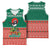 Bangladesh Christmas Basketball Jersey with Black-Capped Bird Gift Stack and Green Red Snowflake Pattern - Wonder Print Shop
